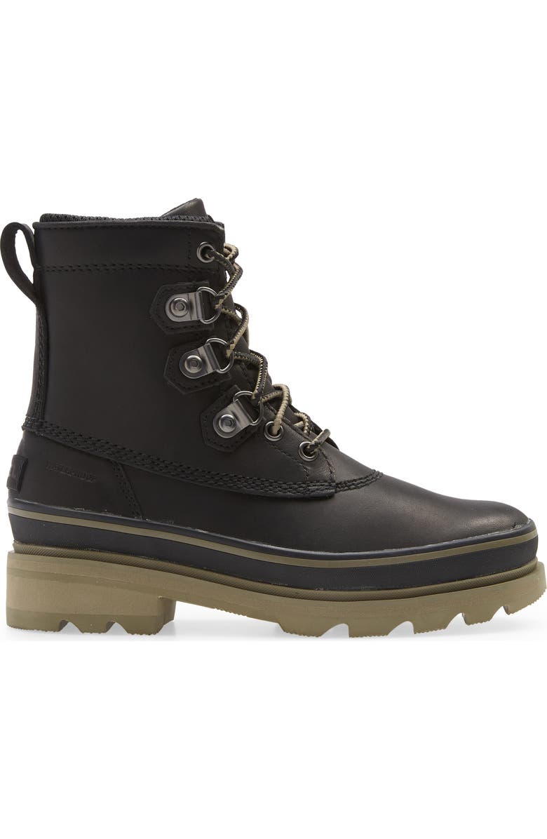 SOREL Lennox<sup>™</sup> Waterproof Lace-Up Street Boot, Alternate, color,