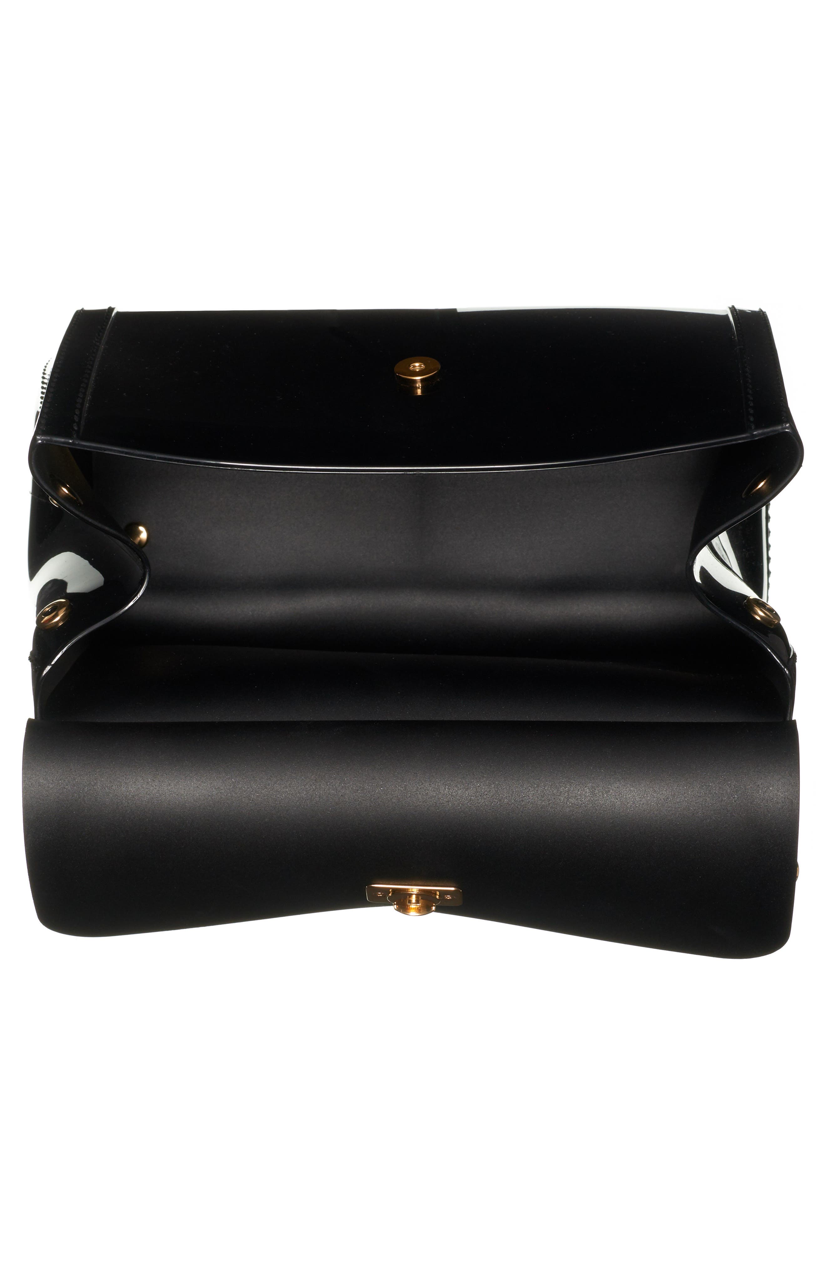 Dolce&Gabbana Small Miss Sicily Translucent Satchel, Alternate, color, 