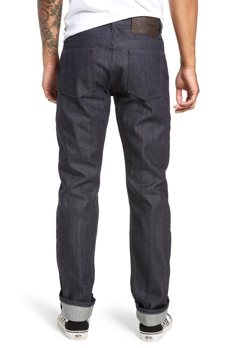 Naked & Famous Denim Weird Guy Slim Fit Selvedge Jeans, Alternate, color, 