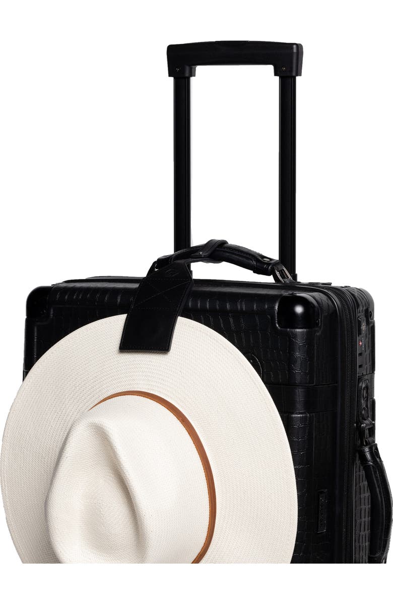 Lindsay Albanese TOPTOTE Leather Hat Holder, Main, color,