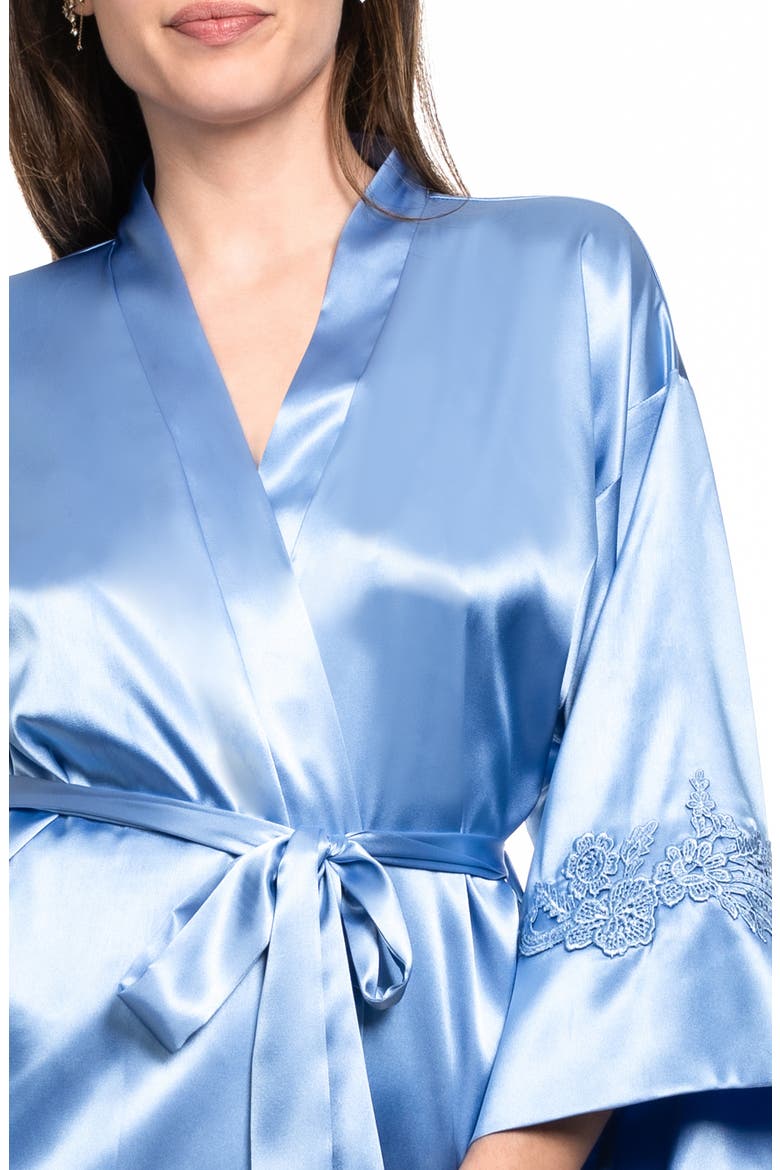 Raelynn Satin Wrap, Alternate, color, CORNFLOWER BLUE