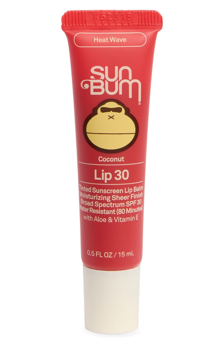 Sun Bum SPF 30 Moisturizing Lip Balm, Main, color, Heat Wave