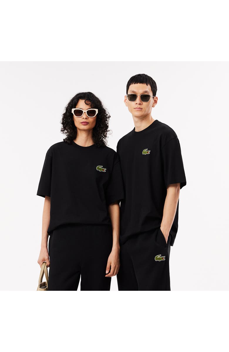 Lacoste Loose Fit Cotton T-Shirt, Alternate, color,