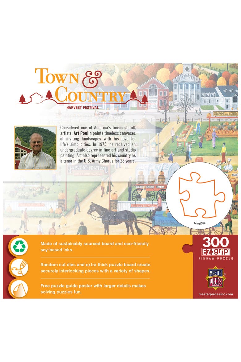 Harvest Festival 300 Piece Jigsaw Puzzle, Alternate, color, Multicolor