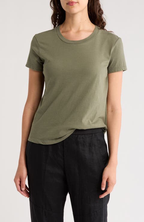 Tシャツ・カットソー JAMES PERSE Women Tops WRFJ3003 SUL BEIGE Women's James Perse Tops | Nordstrom Rack