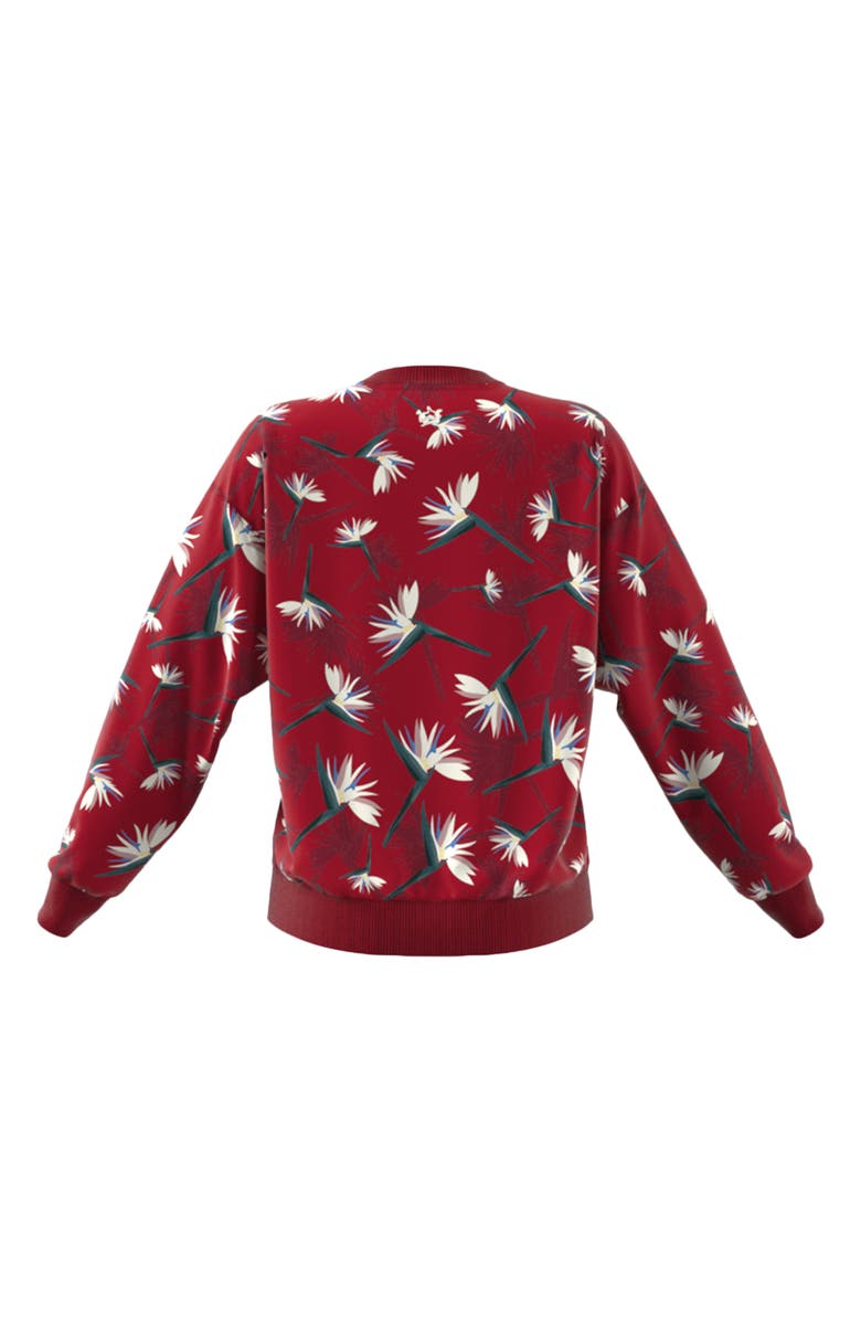 adidas Originals x Thebe Magugu Crewneck Sweatshirt, Alternate, color, 