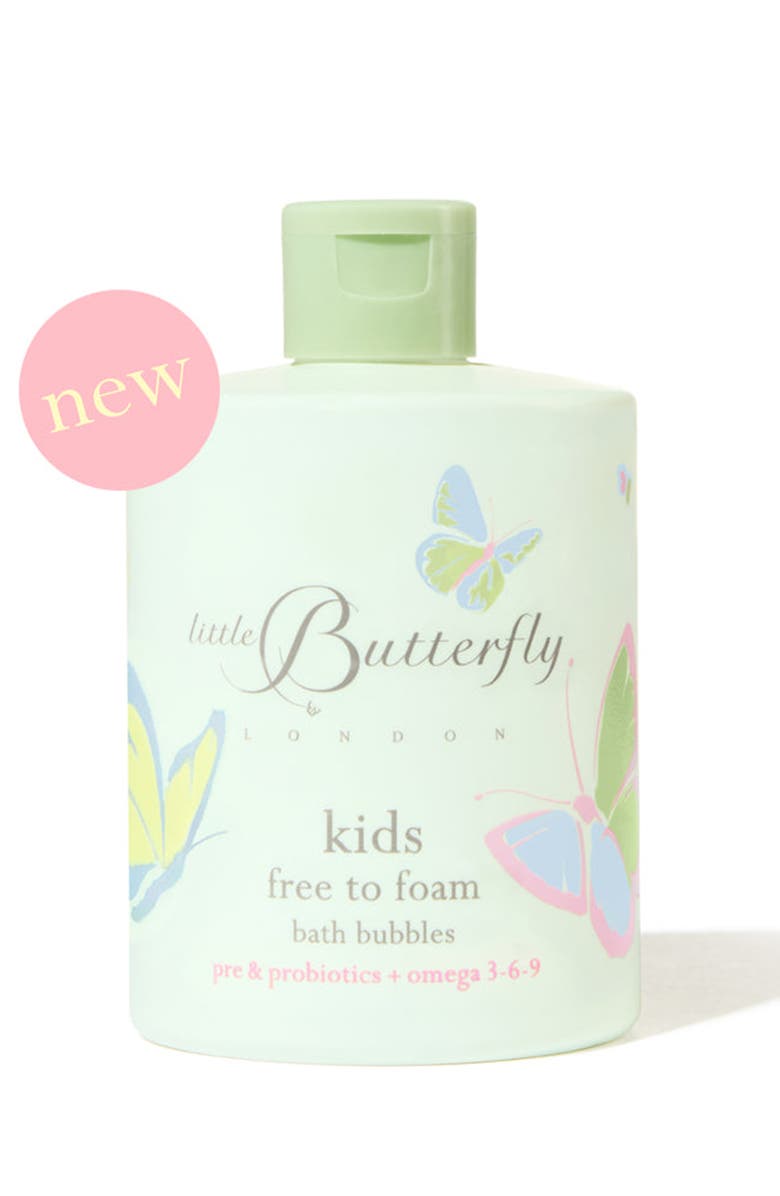 Little Butterfly London KIDS Free to Foam Bath Bubbles 300ml, Main, color, Bath Bubbles 300Ml