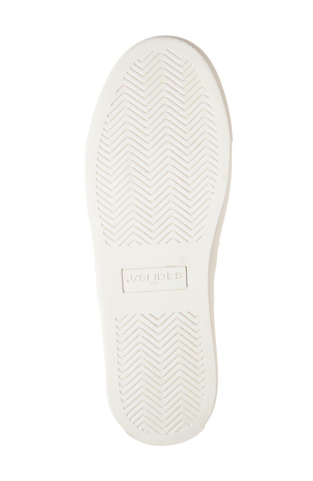 JSlides 'Cut-Up' Slip-On Sneaker, Alternate, color, 