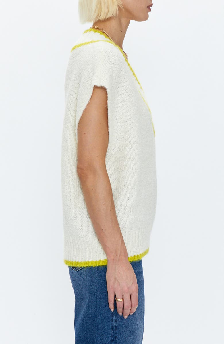 Pistola Kiran Cap Sleeve Sweater, Alternate, color, 