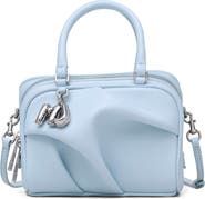 Marc Jacobs The Micro Bauletto Leather Top Handle Bag