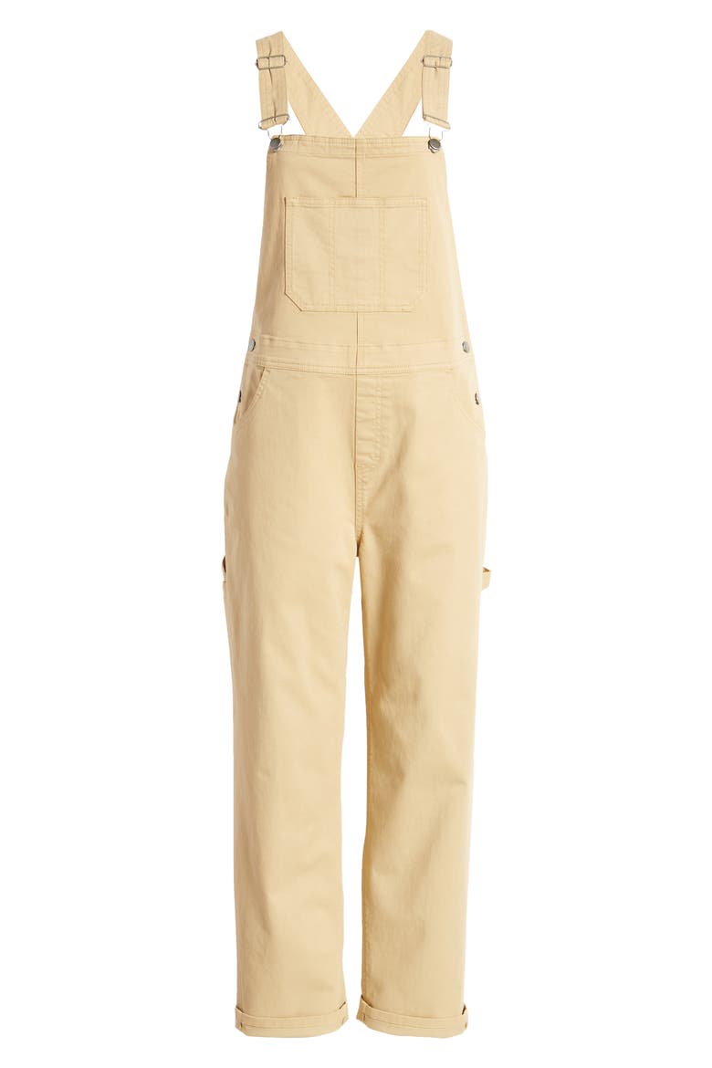 Utility Overalls (Nordstrom Exclusive), Alternate, color, BEIGE