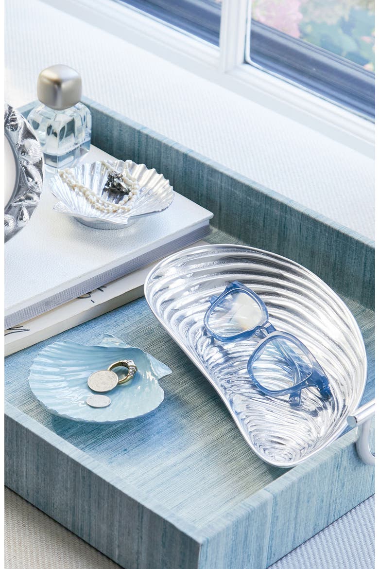 Mussel Dip Dish, Alternate, color, SILVER
