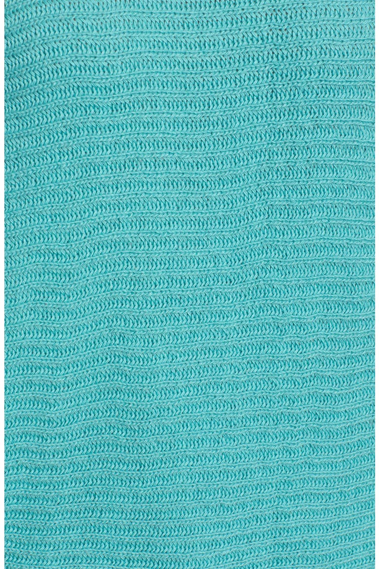 Lace-Up Sleeve Sweater, Alternate, color, GREEN AGATE