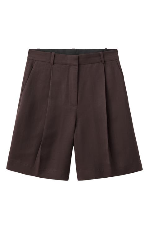 Straight Fit Bermuda Shorts