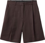MANGO Straight Fit Bermuda Shorts