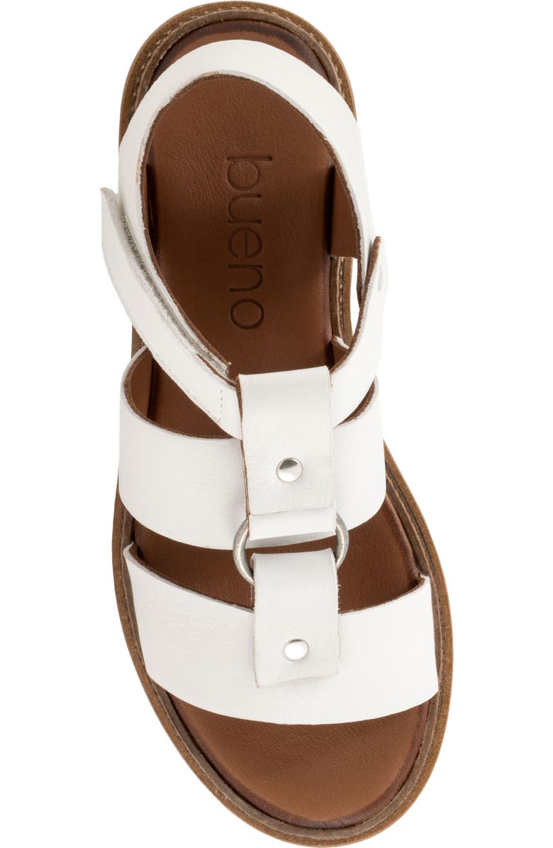 Bueno Athena Strappy Sandal, Alternate, color, Ice White