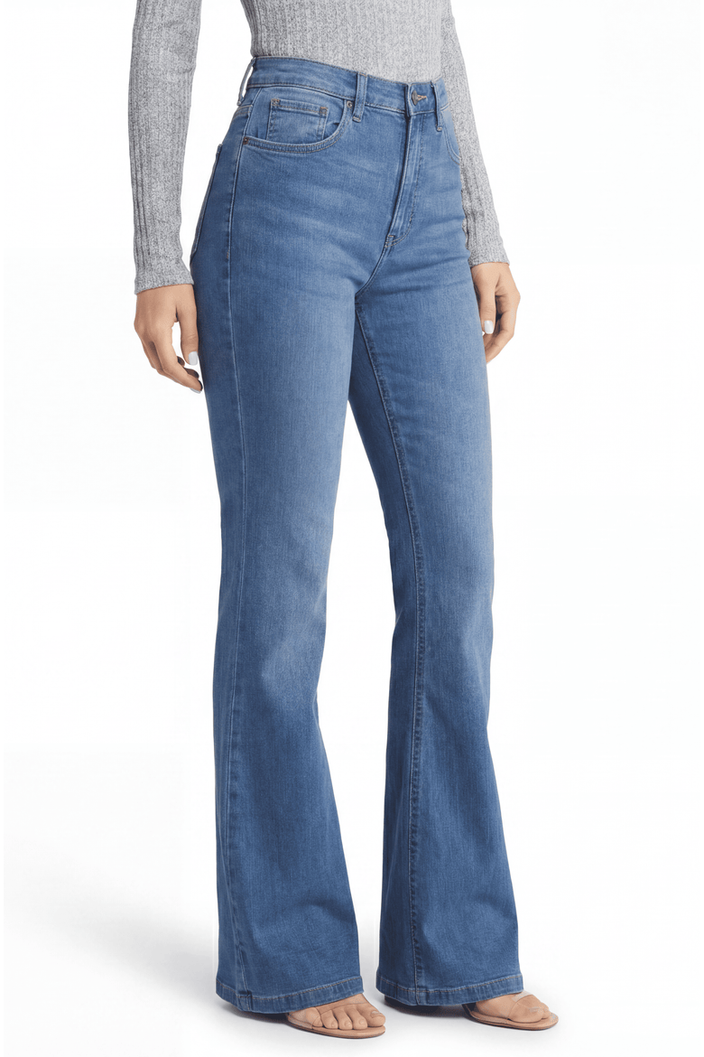 S&G Denim Boot Cut Leg Jeans, Alternate, color, Blue Wash