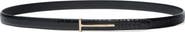 TOM FORD Slim T Leather Belt