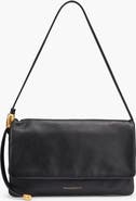 Donna Karan New York Velvet Flap Shoulder Bag