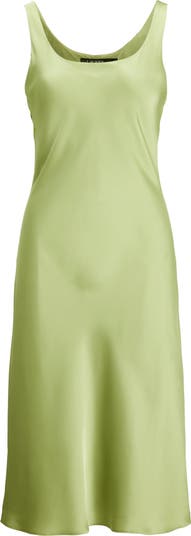 【Lauren Ralph Lauren】Charmeuse Sleeveless Cocktail Dress Charmeuse Sleeveless Cocktail Dress