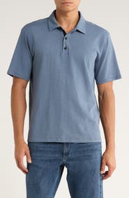 rag & bone Classic Cotton Slub Jersey Polo