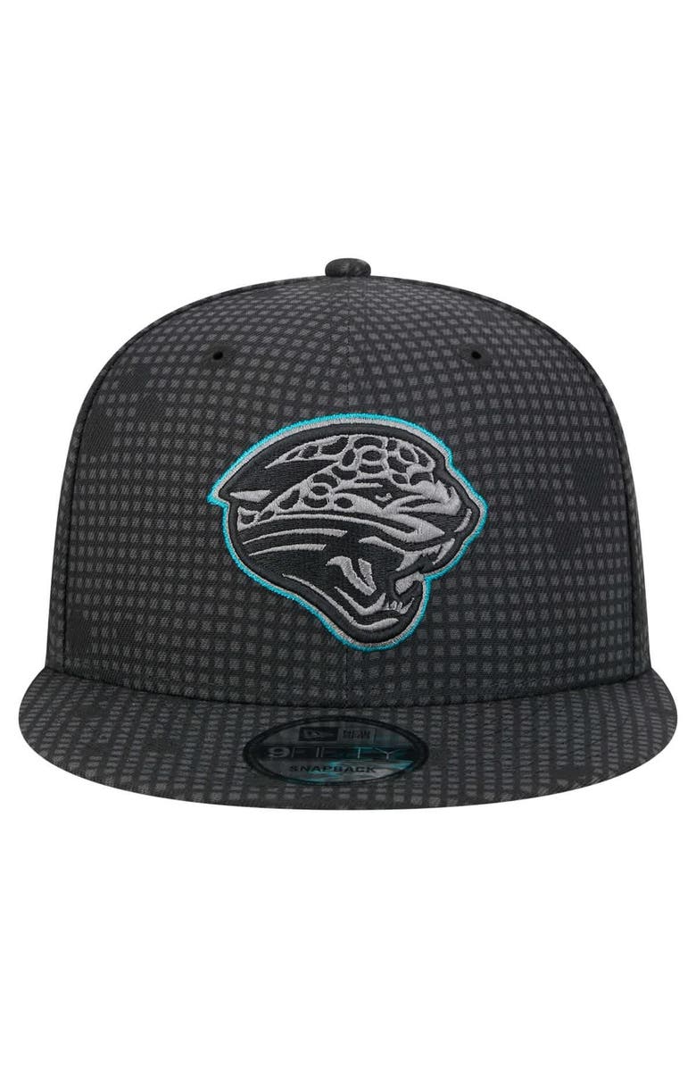 New Era Men's New Era Black Jacksonville Jaguars Midnight Ink Pop Outline 9FIFTY Snapback Hat, Main, color, Black