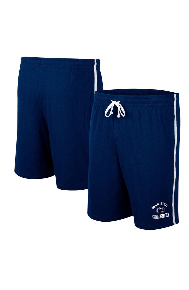 COLOSSEUM Men's Colosseum Navy Penn State Nittany Lions Thunder Slub Shorts, Main, color,