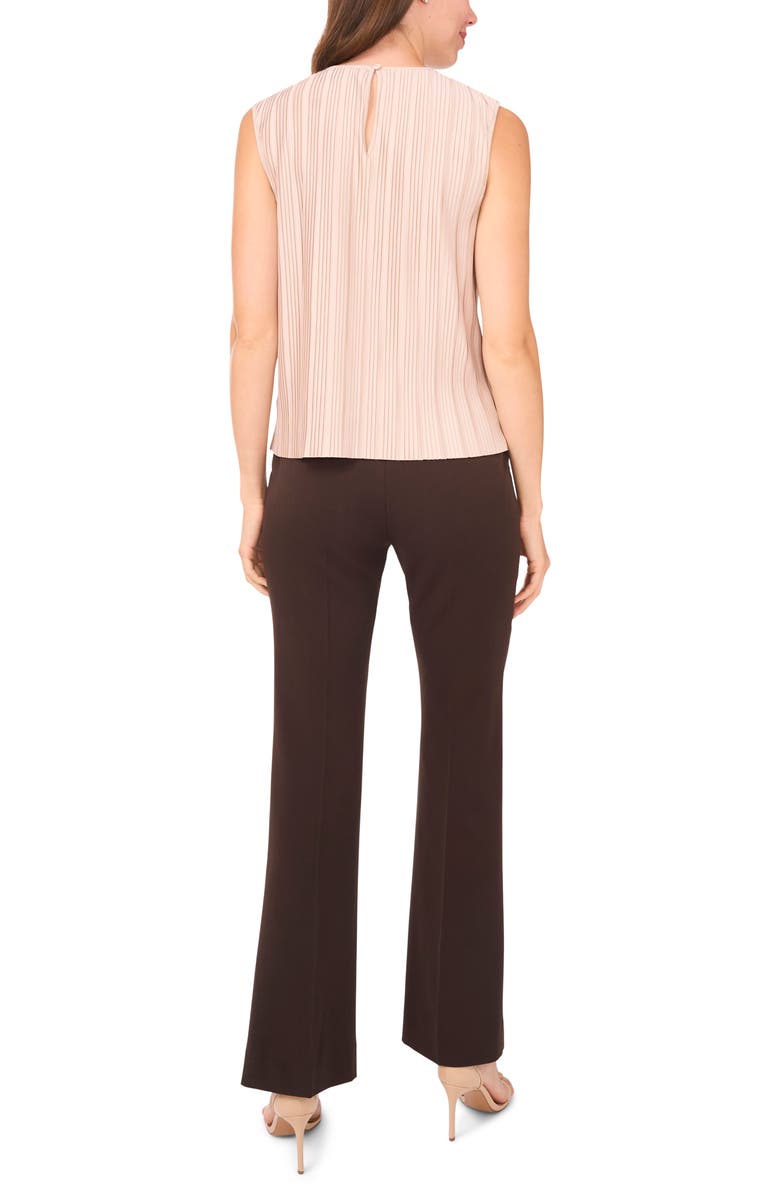 Halogen<sup>®</sup> Pleated Sleeveless Top, Alternate, color, Nomad Camel
