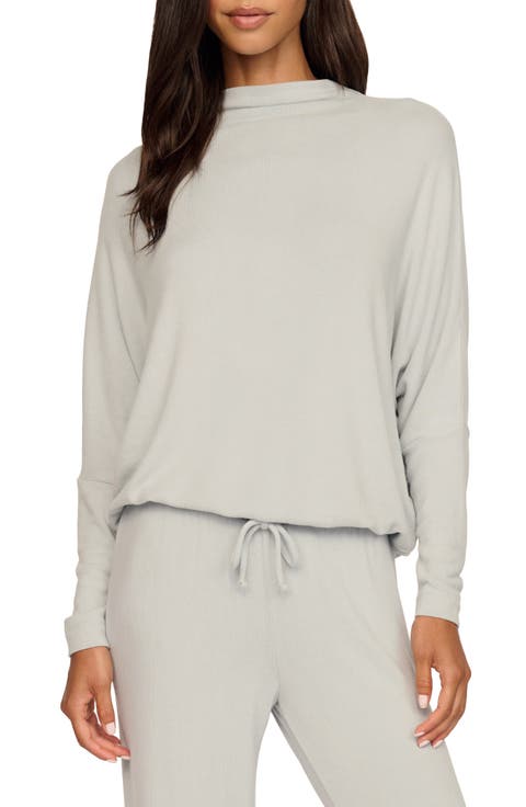 Cozy Time Mock Neck Pullover