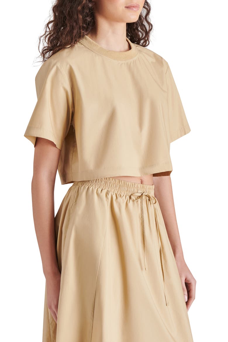 Sunny Crop Top, Alternate, color, KHAKI