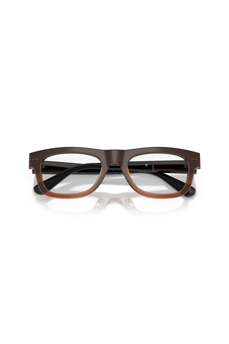 53mm Rectangle optical glasses, Alternate, color, Black