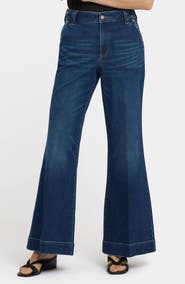 NYDJ Mia High Waist Palazzo Flare Jeans
