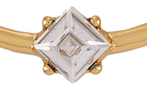 Vince Camuto Crystal Hoop Earrings In Goldtone Crystal