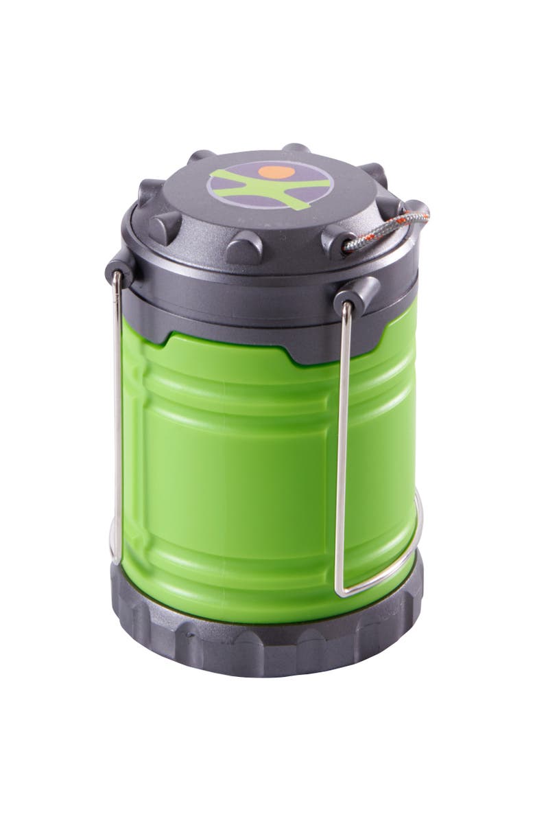 HABA Camping Lantern with Sturdy Handles for Carrying & Hanging with Handy Storage Compartment, Terra Kids Camping Essentials for Kids ages 5+, Alternate, color, Green Multi