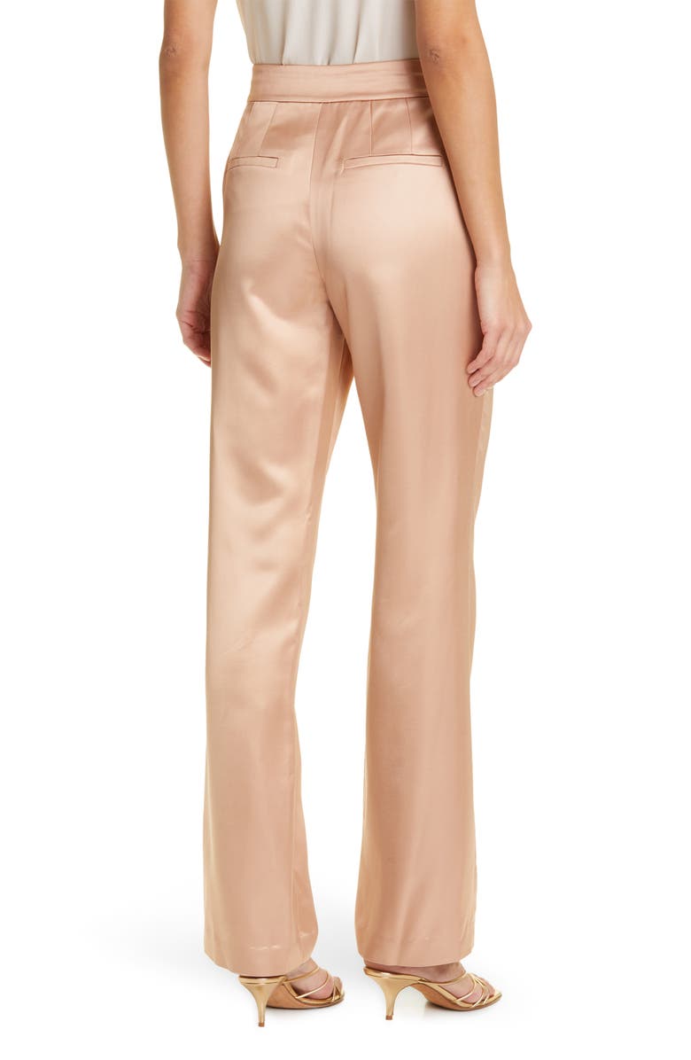 A.L.C. Ford Straight Leg Satin Pants, Alternate, color,
