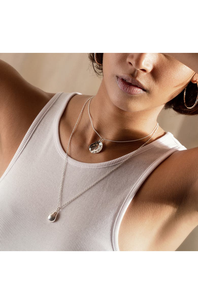 Monica Vinader Chain Link Necklace, Alternate, color, Silver