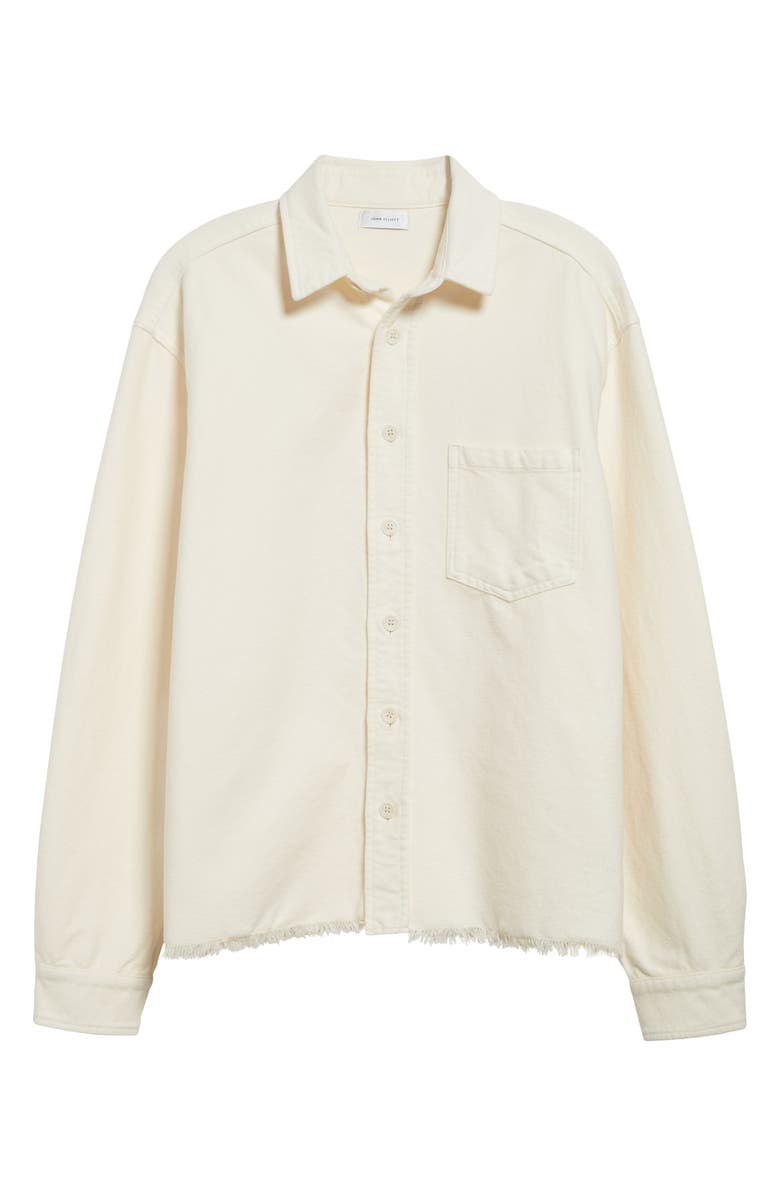 John Elliott Hemi Oversize Button-Up Shirt, Main, color, 
