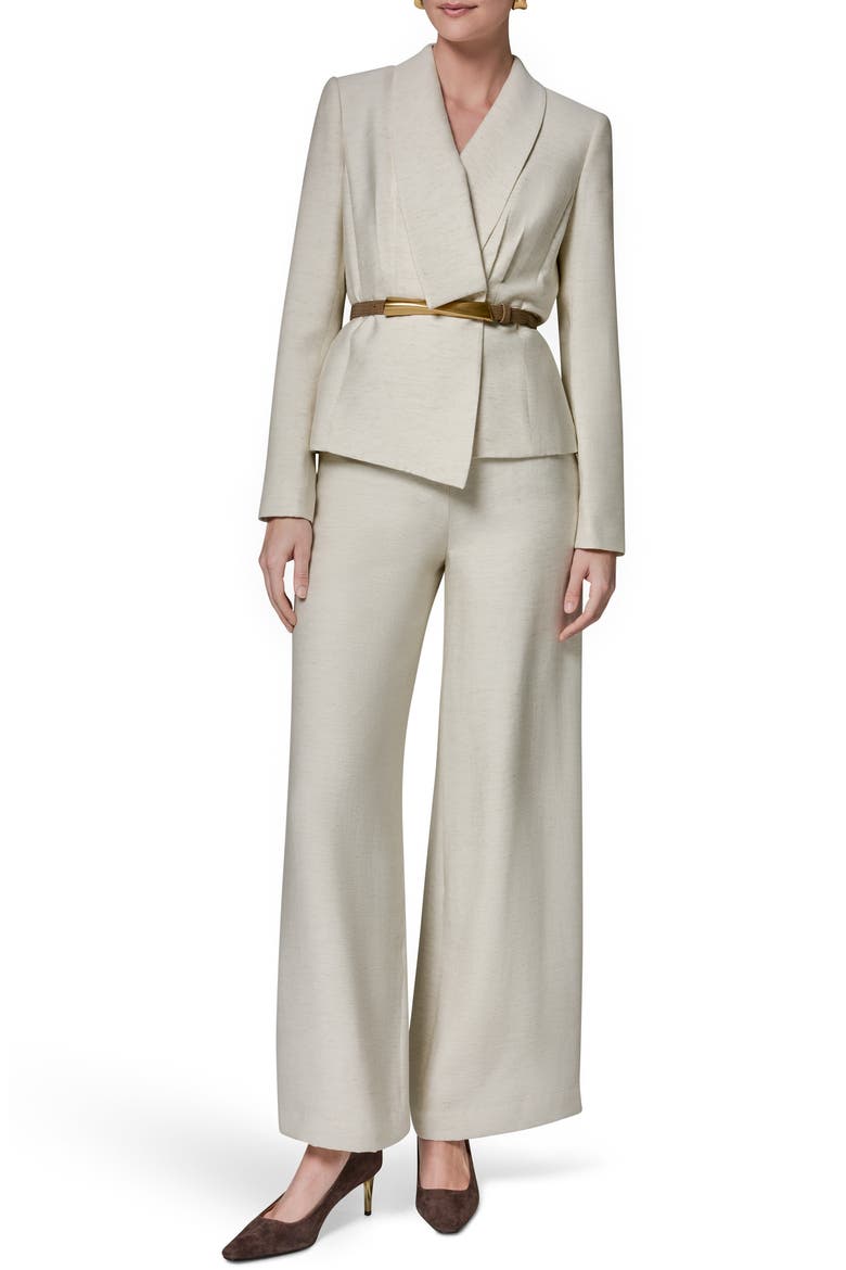 Belted Jacket, Alternate, color, LT SISAL