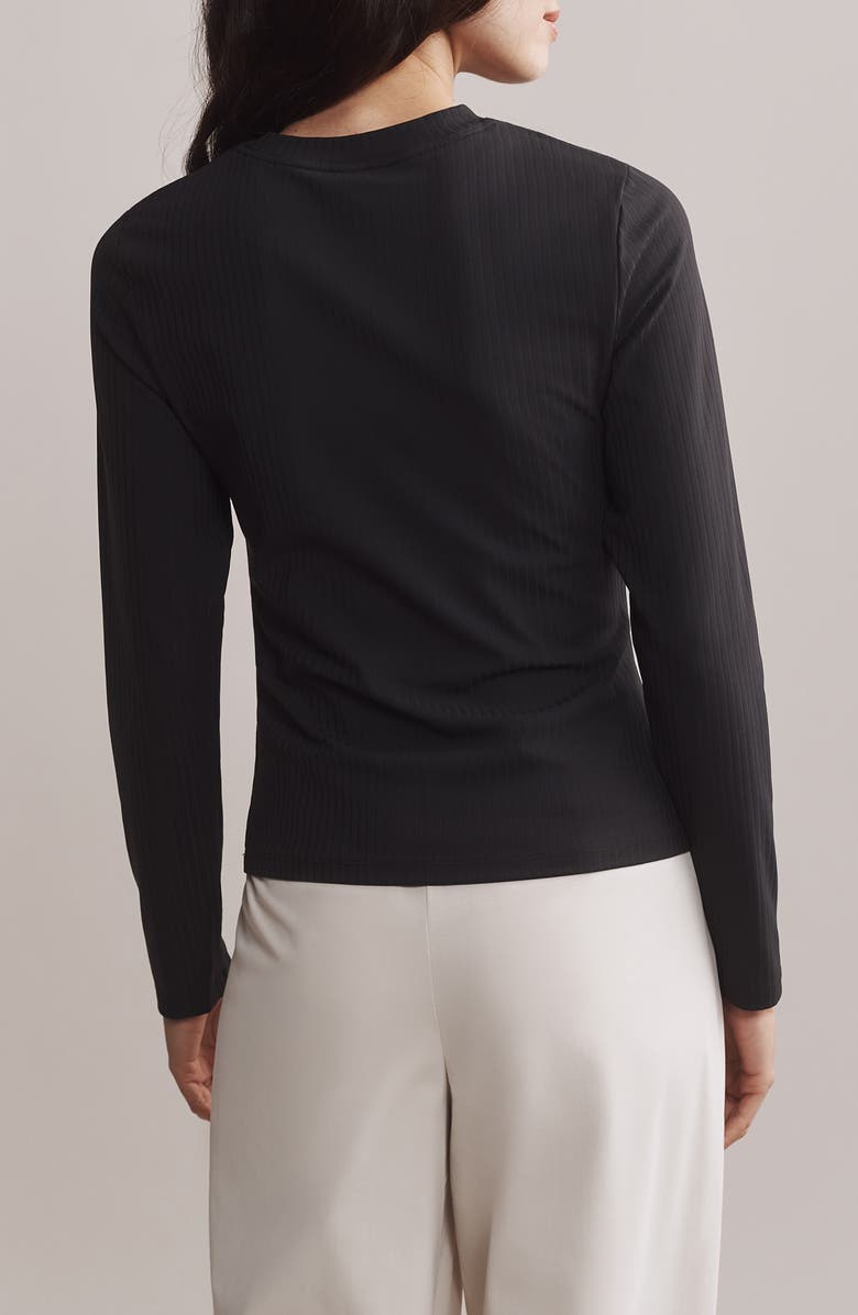 Rhone Modern Rib Long Sleeve Knit T-Shirt, Alternate, color,