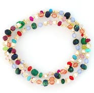 Panacea Set of 3 Beaded Stretch Bracelet