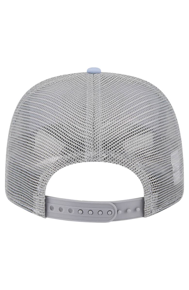 New Era Men's New Era Light Blue/Gray Brooklyn Nets Adventure Aloha Pattern 9SEVENTY Stretch-Snap Hat, Alternate, color, Light Blue