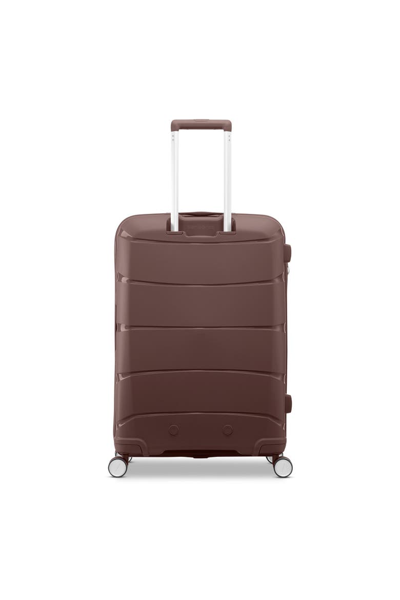 Outline Pro 24" Medium Checked Spinner Luggage, Alternate, color, Cocoa Chocolate Mauve