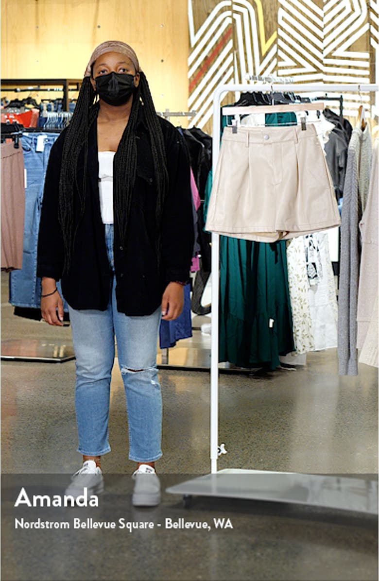 Faux Leather Shorts, sales video thumbnail