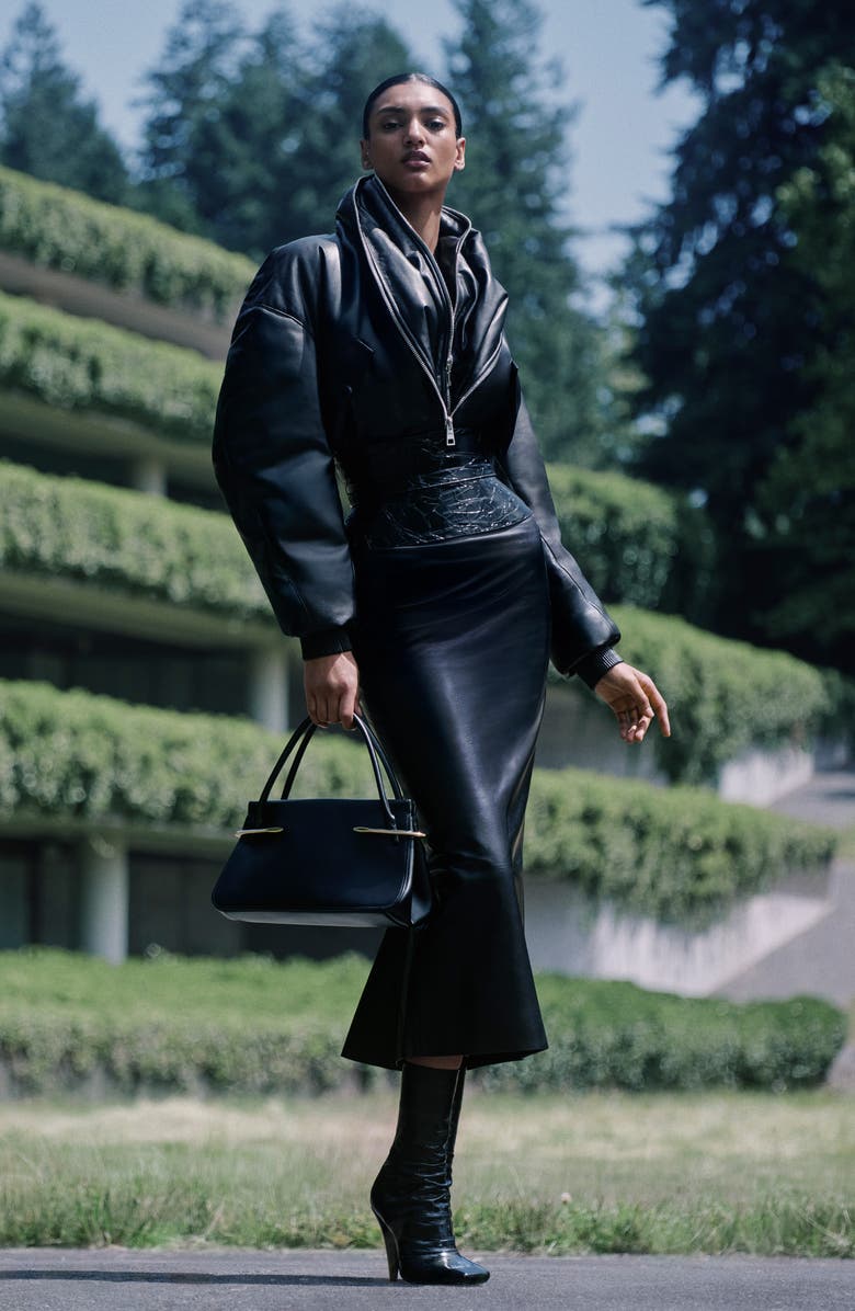 Givenchy Sliced Bootie, Alternate, color, Black