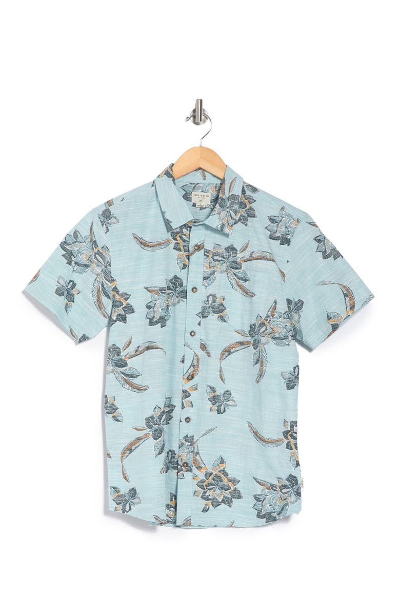 Jack O'Neill Weekends Floral Printed Regular Fit Shirt, Alternate, color,