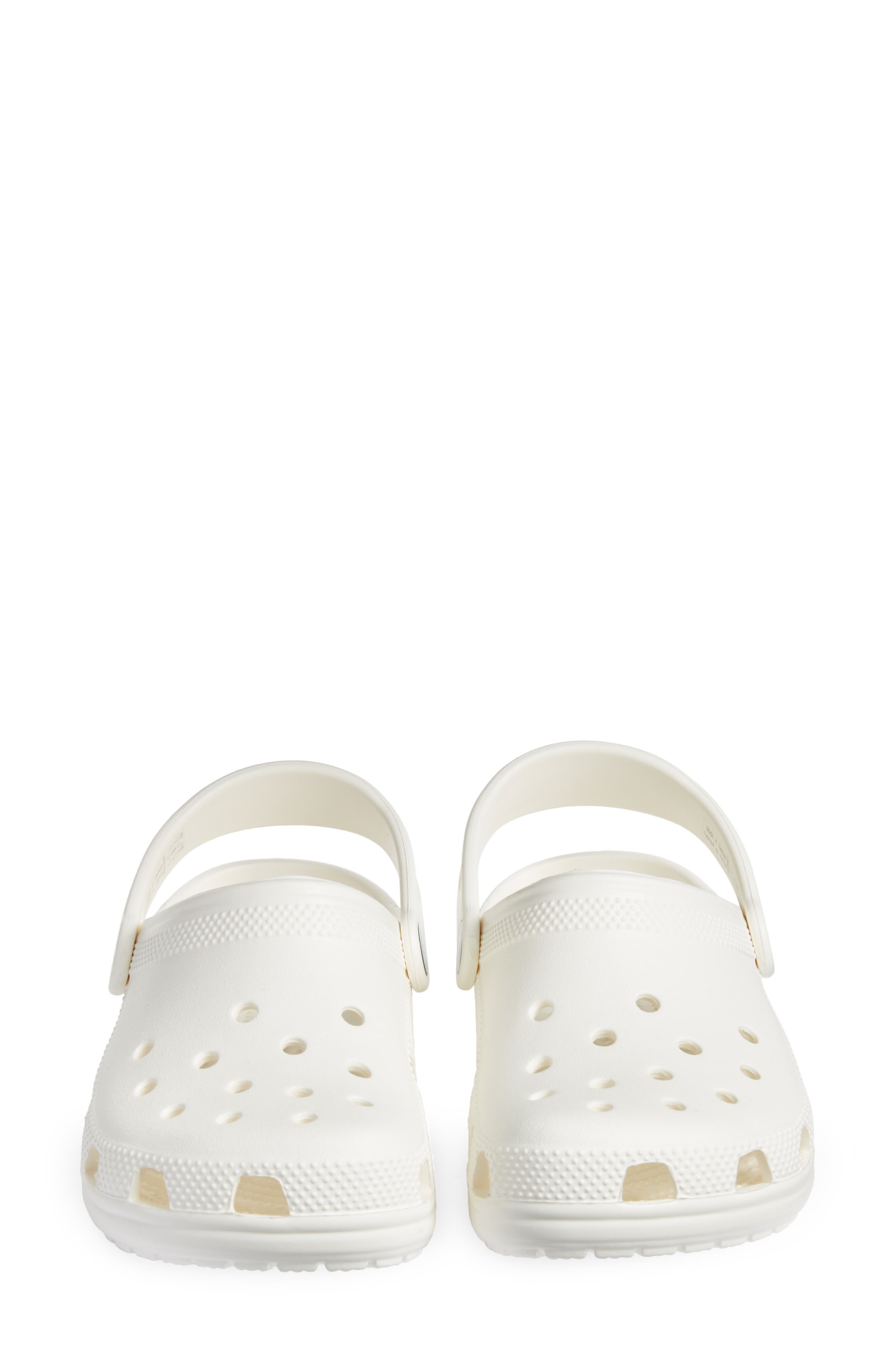 Kids' Classic Clog, Alternate, color, WHITE