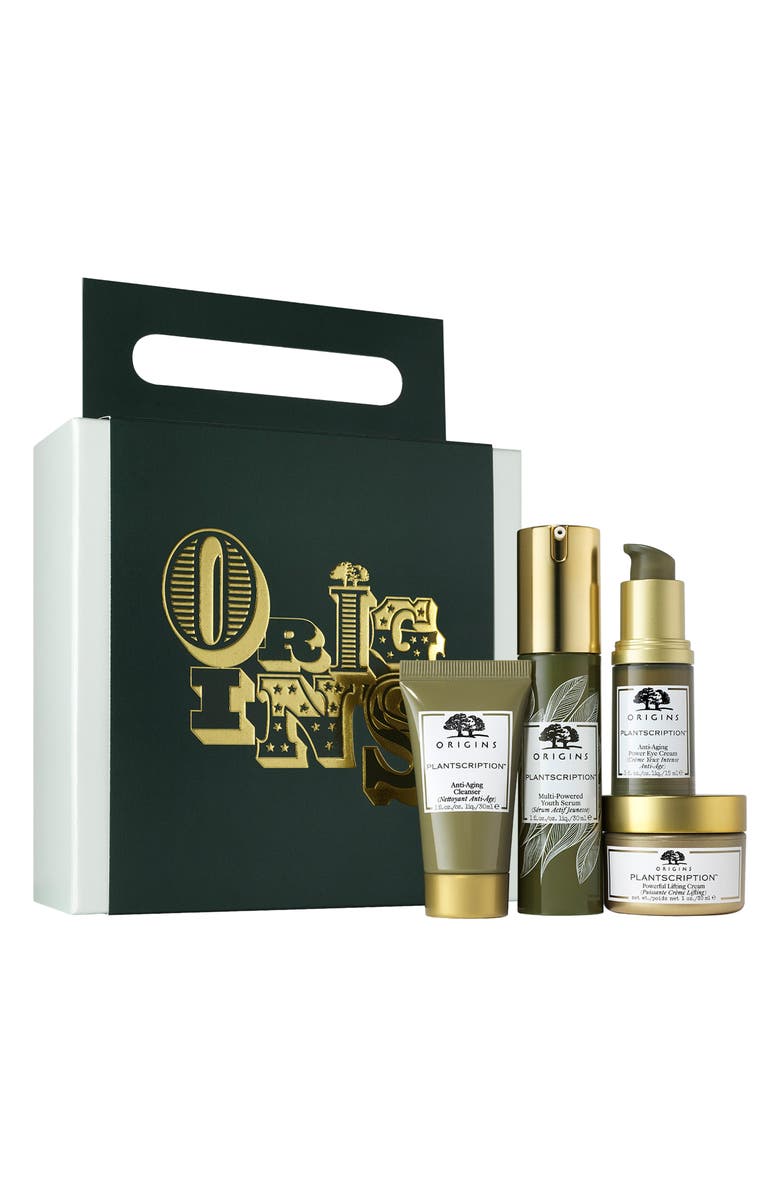 Origins All for Youth Plantscription Essentials to Cleanse & Plump USD $166 Value, Main, color, 