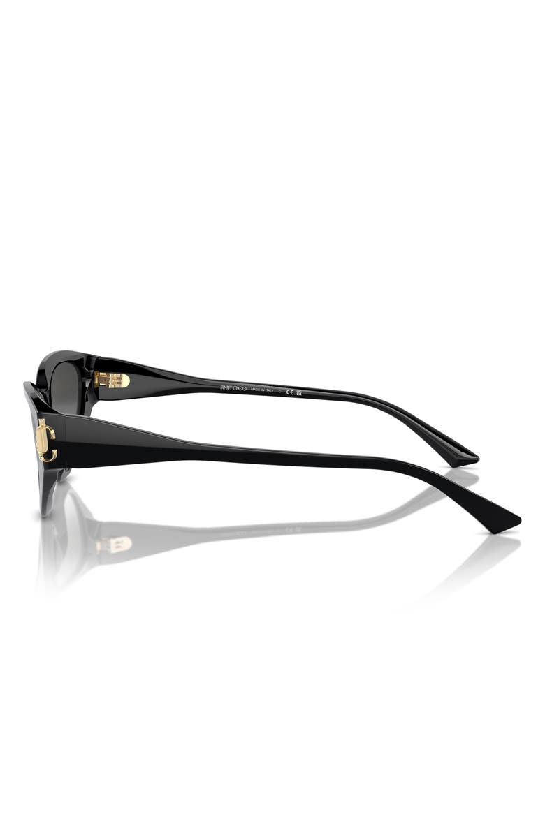 Jimmy Choo 55mm Gradient Cat Eye Sunglasses, Alternate, color, 