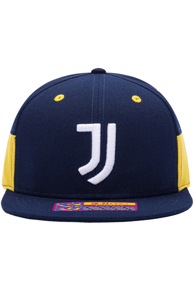 Men's Navy Juventus Truitt Pro Snapback Hat, Alternate, color, Navy