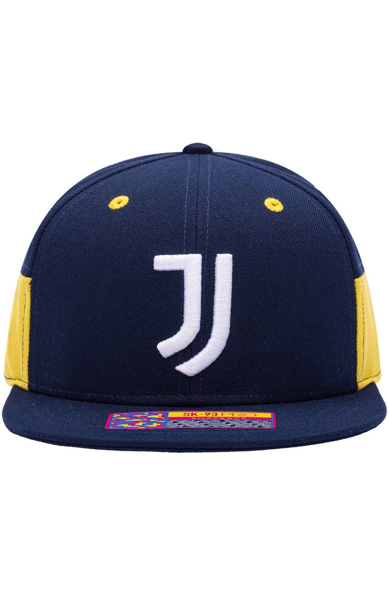 FAN INK Men's Navy Juventus Truitt Pro Snapback Hat, Alternate, color,